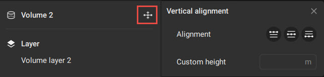 Vertex alignment interface