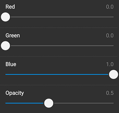 PIX4Dcatch android mesh color settings options
