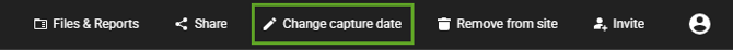 Change capture date and time