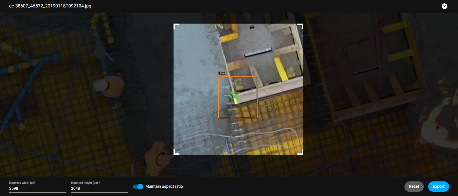 Virtual Inspector tool - PIX4Dcloud