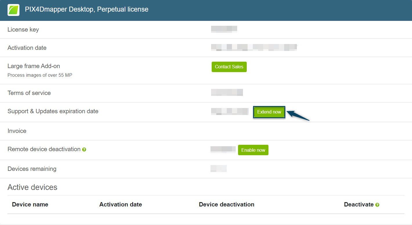 PIX4Dmapper renew support upgrades extend now