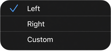 Left Right Custom