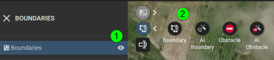 Manually Drawing Boundaries in PIX4Dfields