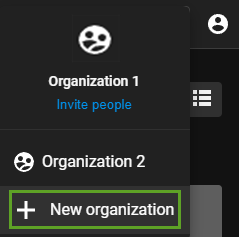 Organization switcher-1