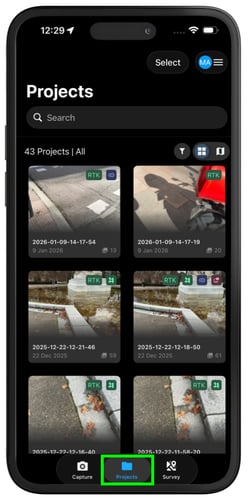Project folder