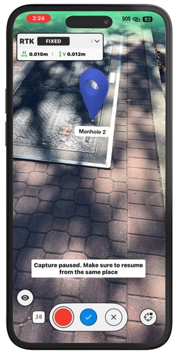 PIX4Dcatch annotation display