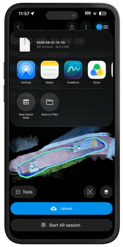 PIX4Dcatch export data for PIX4Dmatic OPF select method