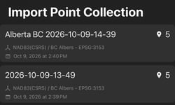 PIX4Dcatch import point collection for tag detection 1