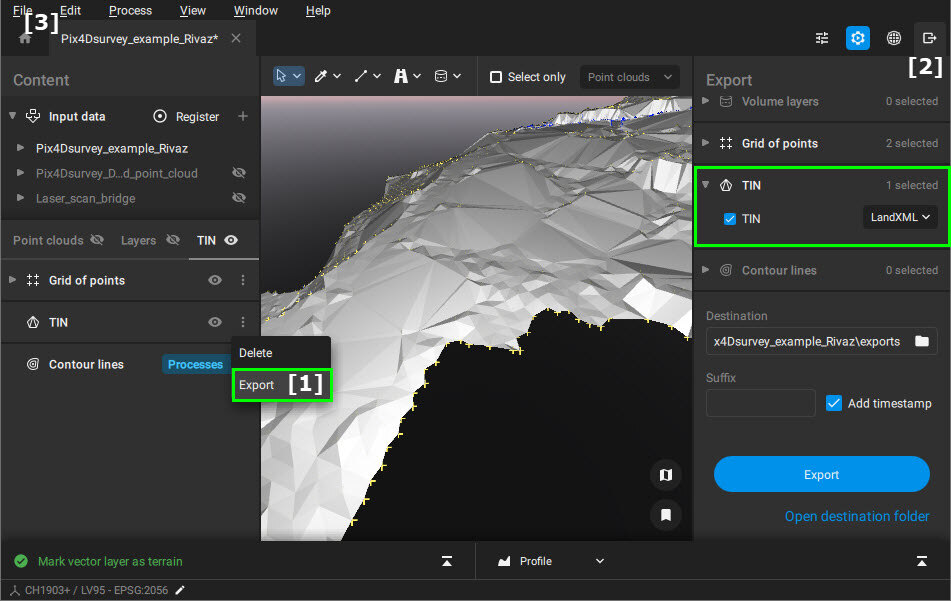 Export TIN PIX4Dsurvey.jpg